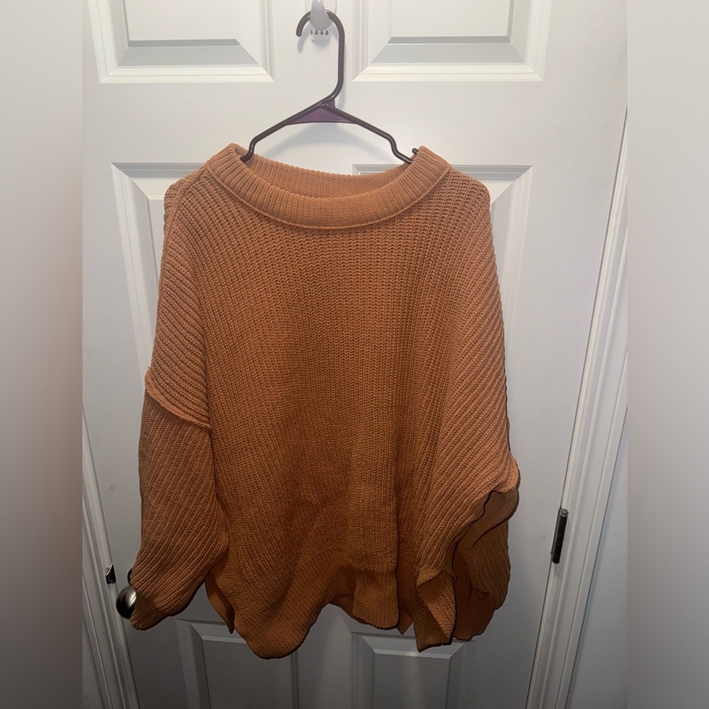 Large Aerie Knit Brown Sweater